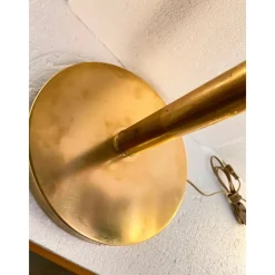 Online Pamono Italian Fumè Murano Glass Table Lamps with Unlaquered Brass by Simoeng, Set of 2