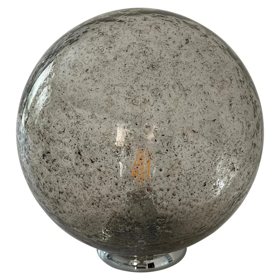 Sale Pamono Italian Fume Table Lamp in Murano Glass by Simoeng