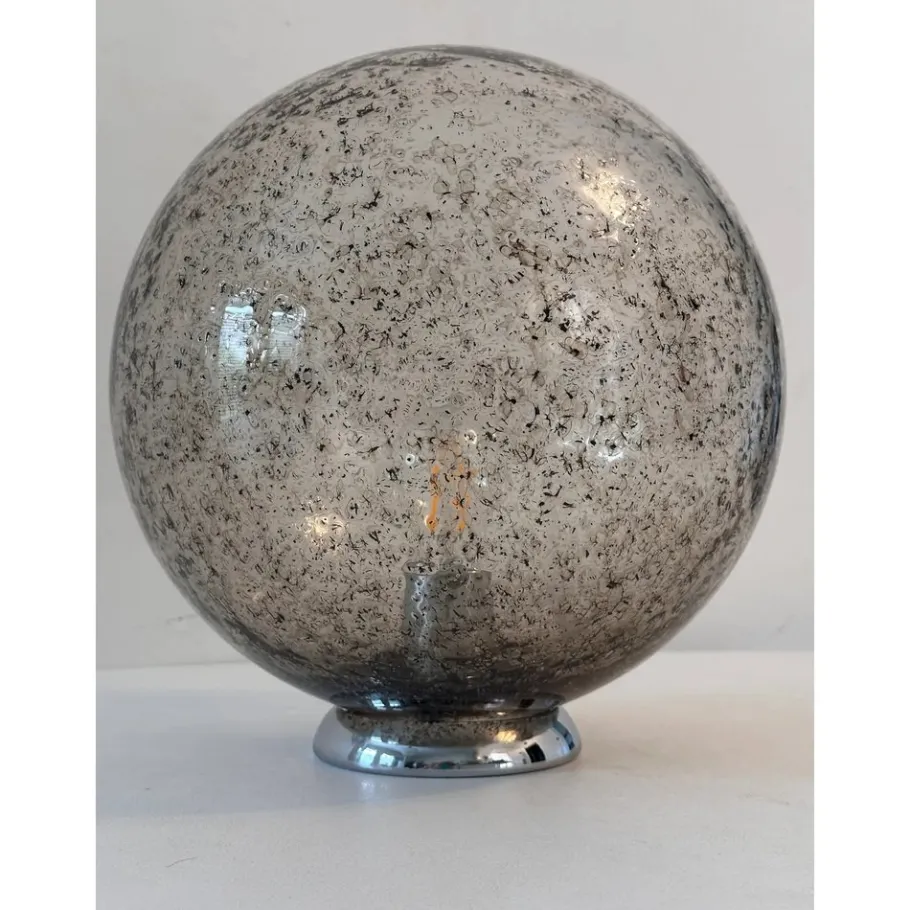 Sale Pamono Italian Fume Table Lamp in Murano Glass by Simoeng