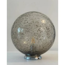 Sale Pamono Italian Fume Table Lamp in Murano Glass by Simoeng