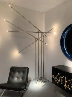 Online Pamono Italian Giraffa Floor Lamp by Sergio Moscheni for Selenova, 1970s