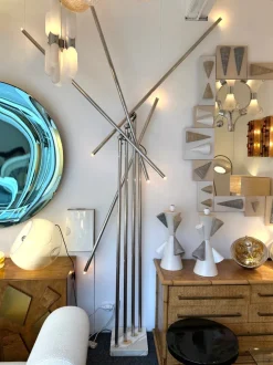 Online Pamono Italian Giraffa Floor Lamp by Sergio Moscheni for Selenova, 1970s