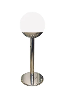 Discount Pamono Italian Glass and Chrome P428 Floor Lamp by Pia Guidetti Crippa for Luci, 1970