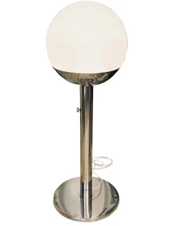 Discount Pamono Italian Glass and Chrome P428 Floor Lamp by Pia Guidetti Crippa for Luci, 1970