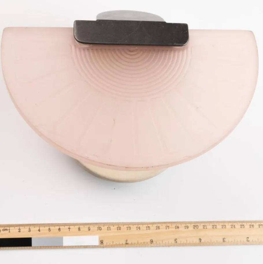 Online Pamono Italian Glass Wall Sconce by Ezio Didone for Arteluce, 1980s