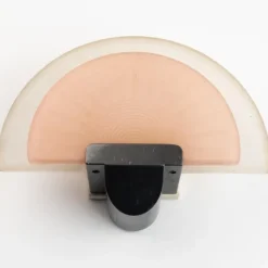 Discount Pamono Italian Glass Wall Sconce by Ezio Didone for Arteluce, 1980s