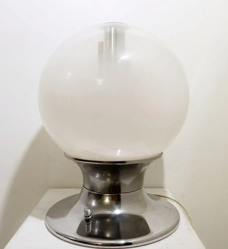 Sale Pamono Italian Globe Table Lamp by Angelo Brotto, 1960s