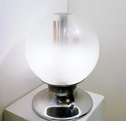 Sale Pamono Italian Globe Table Lamp by Angelo Brotto, 1960s