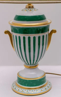 Hot Pamono Italian Gold-Plated Table Lamp from Le Porcellane, 1990s