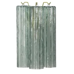 Online Pamono Italian Green Murano Glass Wall Light, 1990s