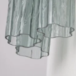 Online Pamono Italian Green Murano Glass Wall Light, 1990s