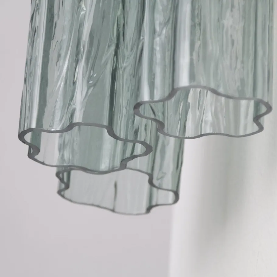 Online Pamono Italian Green Murano Glass Wall Light, 1990s