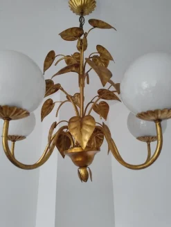 Online Pamono Italian Hollywood Regency Chandelier by Hans Högl, 1960s