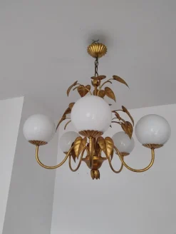 Online Pamono Italian Hollywood Regency Chandelier by Hans Högl, 1960s