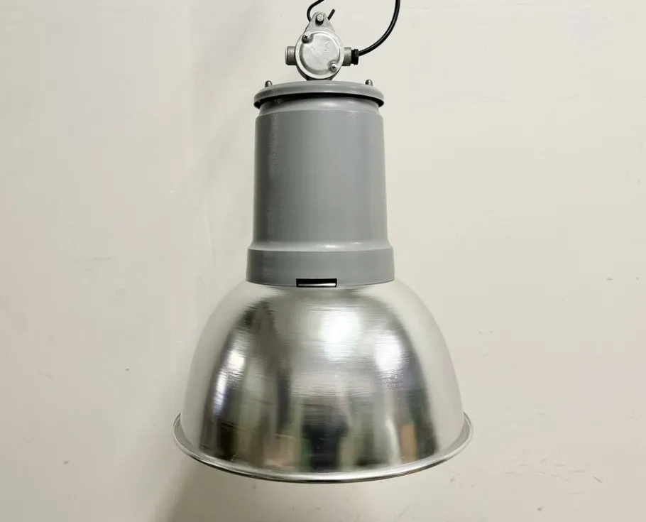 Discount Pamono Italian Industrial Aluminium Pendant Lamp from Fael Luce, 1970s