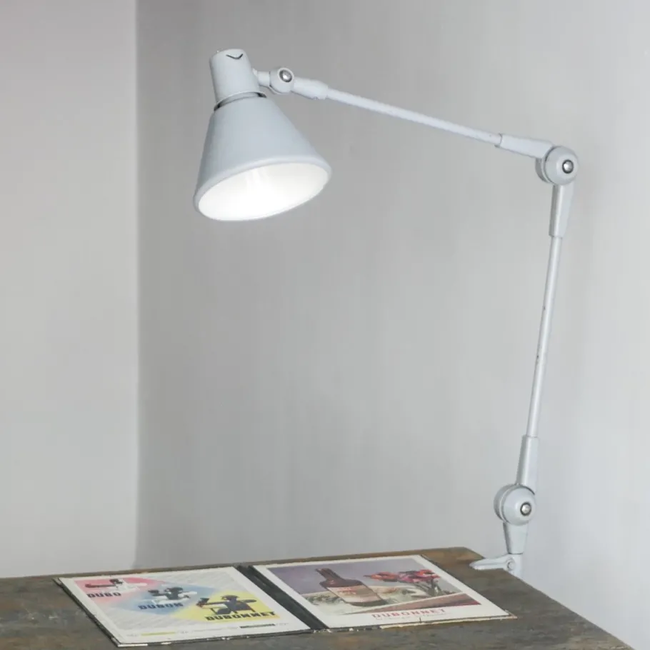 Online Pamono Italian Industrial Aure Table Lamp from Stilnovo, 1962
