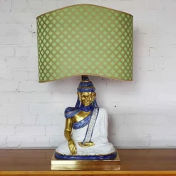 Outlet Pamono Italian Lamp from Societa Porcellane Artistiche Firenze, 1970s