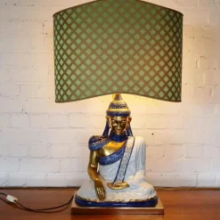 Outlet Pamono Italian Lamp from Societa Porcellane Artistiche Firenze, 1970s