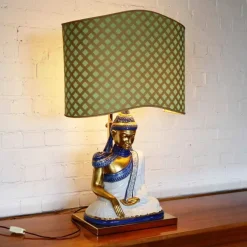 Outlet Pamono Italian Lamp from Societa Porcellane Artistiche Firenze, 1970s