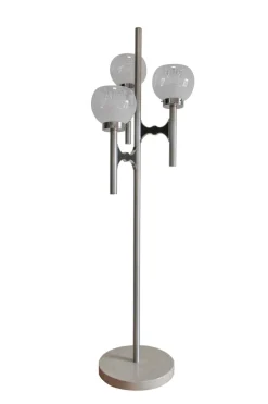 Discount Pamono Italian 3-Light Floor Lamp by Gaetano Sciolari for Mazzega, 1970s