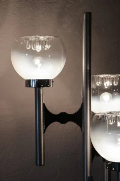 Discount Pamono Italian 3-Light Floor Lamp by Gaetano Sciolari for Mazzega, 1970s