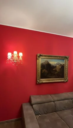 Discount Pamono Italian Marie Therese Crystal Wall Lights, 1950s, Set of 2