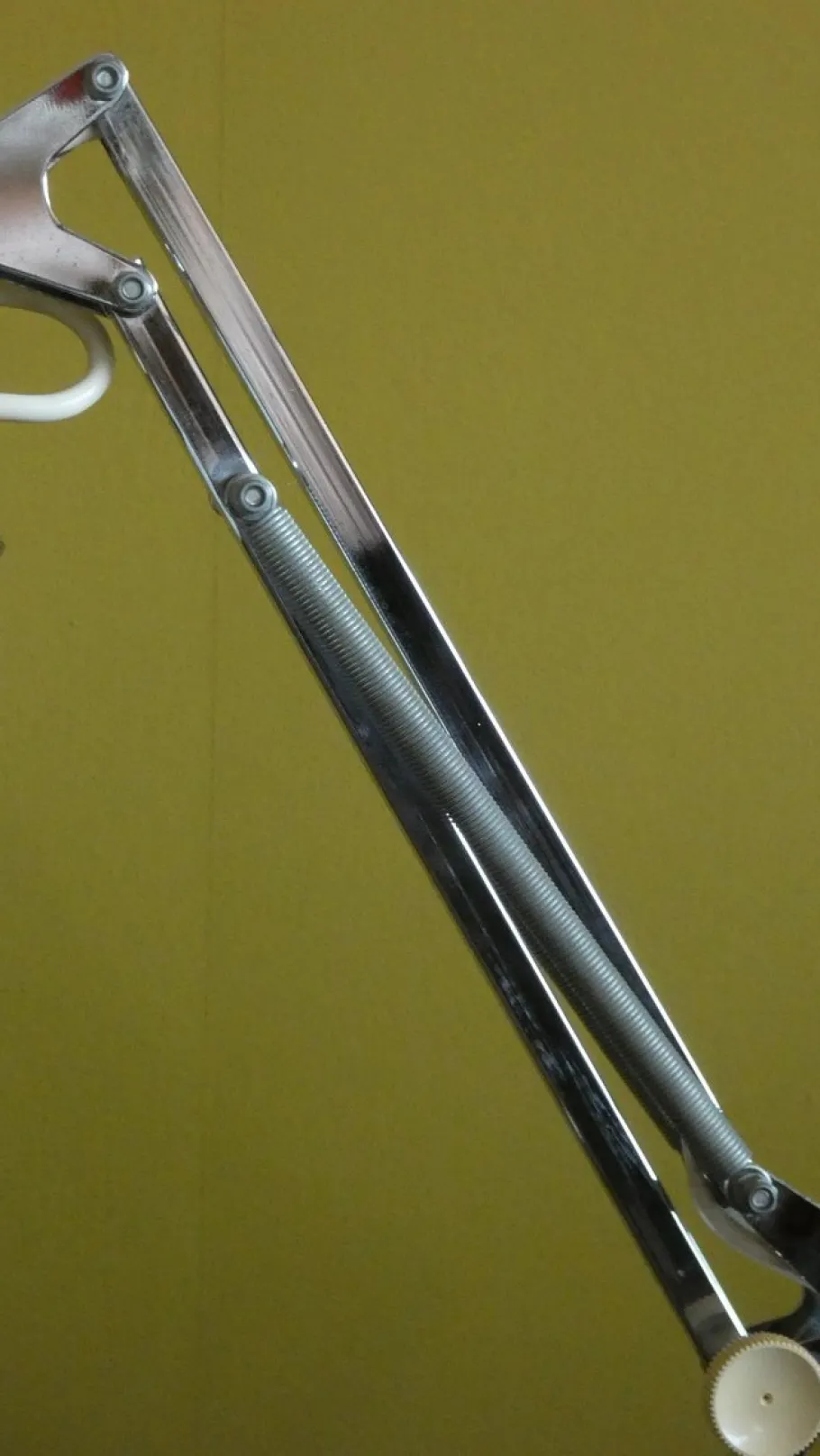 Pamono Italian Metal Table Lamp, 1960s