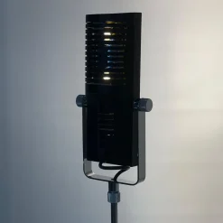 Pamono Italian Microphone Shaped Floor Lamp, 1980s