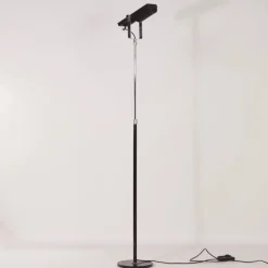 Pamono Italian Microphone Shaped Floor Lamp, 1980s