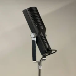 Pamono Italian Microphone Shaped Floor Lamp, 1980s