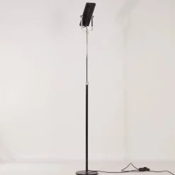 Pamono Italian Microphone Shaped Floor Lamp, 1980s