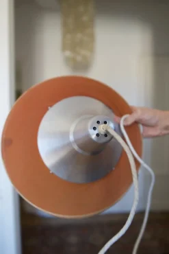 Discount Pamono Italian Milano Falkland Pendant Lamp by Bruno Munari for Danese, 1970s