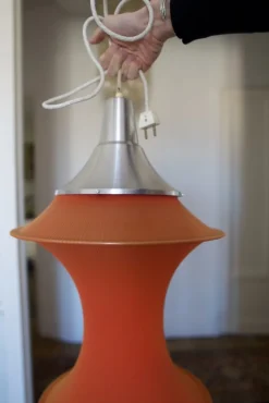 Discount Pamono Italian Milano Falkland Pendant Lamp by Bruno Munari for Danese, 1970s