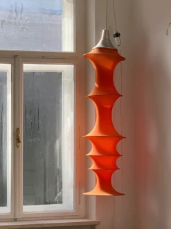 Discount Pamono Italian Milano Falkland Pendant Lamp by Bruno Munari for Danese, 1970s