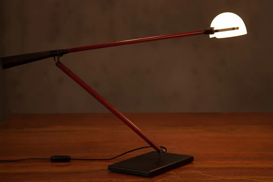Discount Pamono Italian Model 613 Desk Lamp by Paolo Rizzatto & Gino Sarfatti for Arteluce, 1975