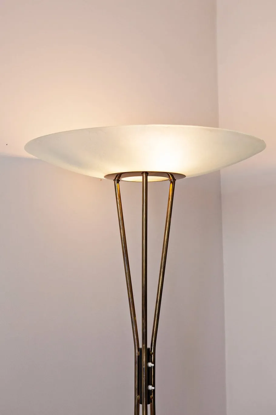 New Pamono Italian Model 4075 Floor Lamp by Gaetano Sciolari for Stilnovo, 1950s