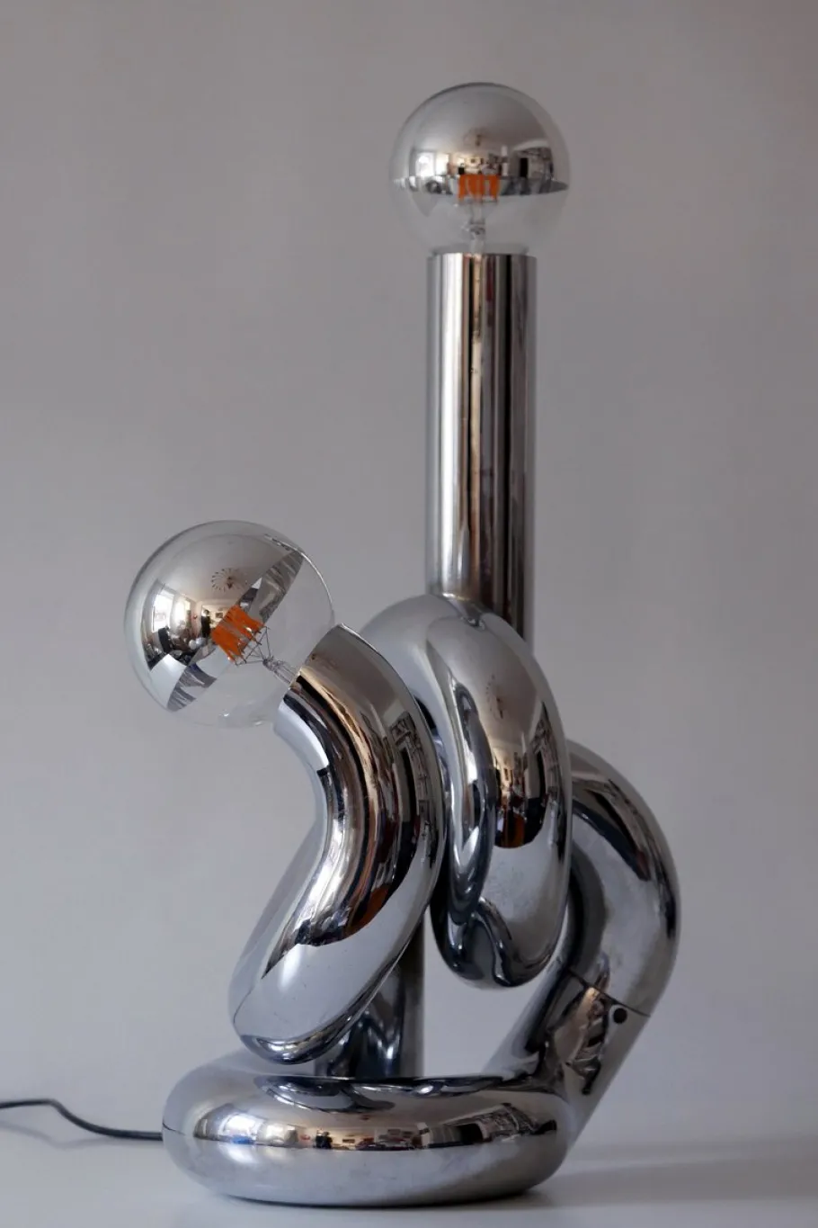 Best Pamono Italian Model Bruco Sculptural Table or Floor Lamp by Giovanni Banci, 1960s