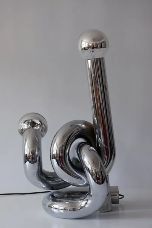 Best Pamono Italian Model Bruco Sculptural Table or Floor Lamp by Giovanni Banci, 1960s