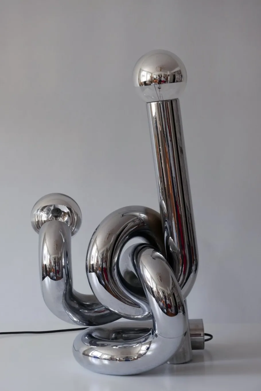 Best Pamono Italian Model Bruco Sculptural Table or Floor Lamp by Giovanni Banci, 1960s