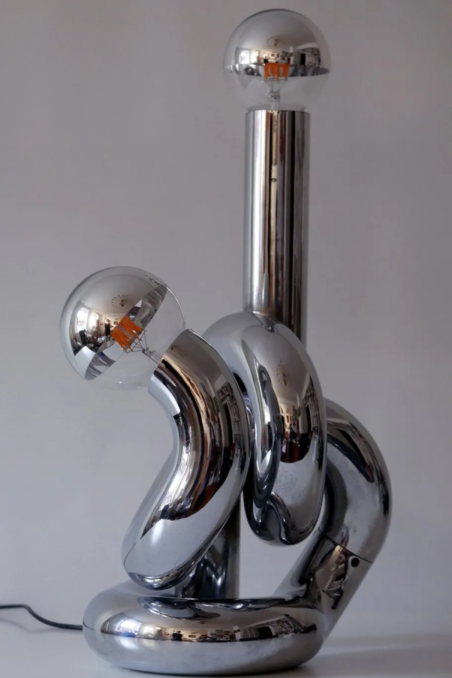 Best Pamono Italian Model Bruco Sculptural Table or Floor Lamp by Giovanni Banci, 1960s