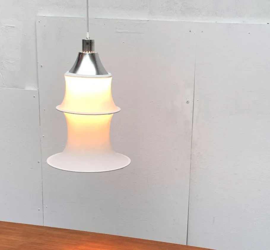 New Pamono Italian Model Falkland Pendant Lamp by Bruno Munari for Danese Milano