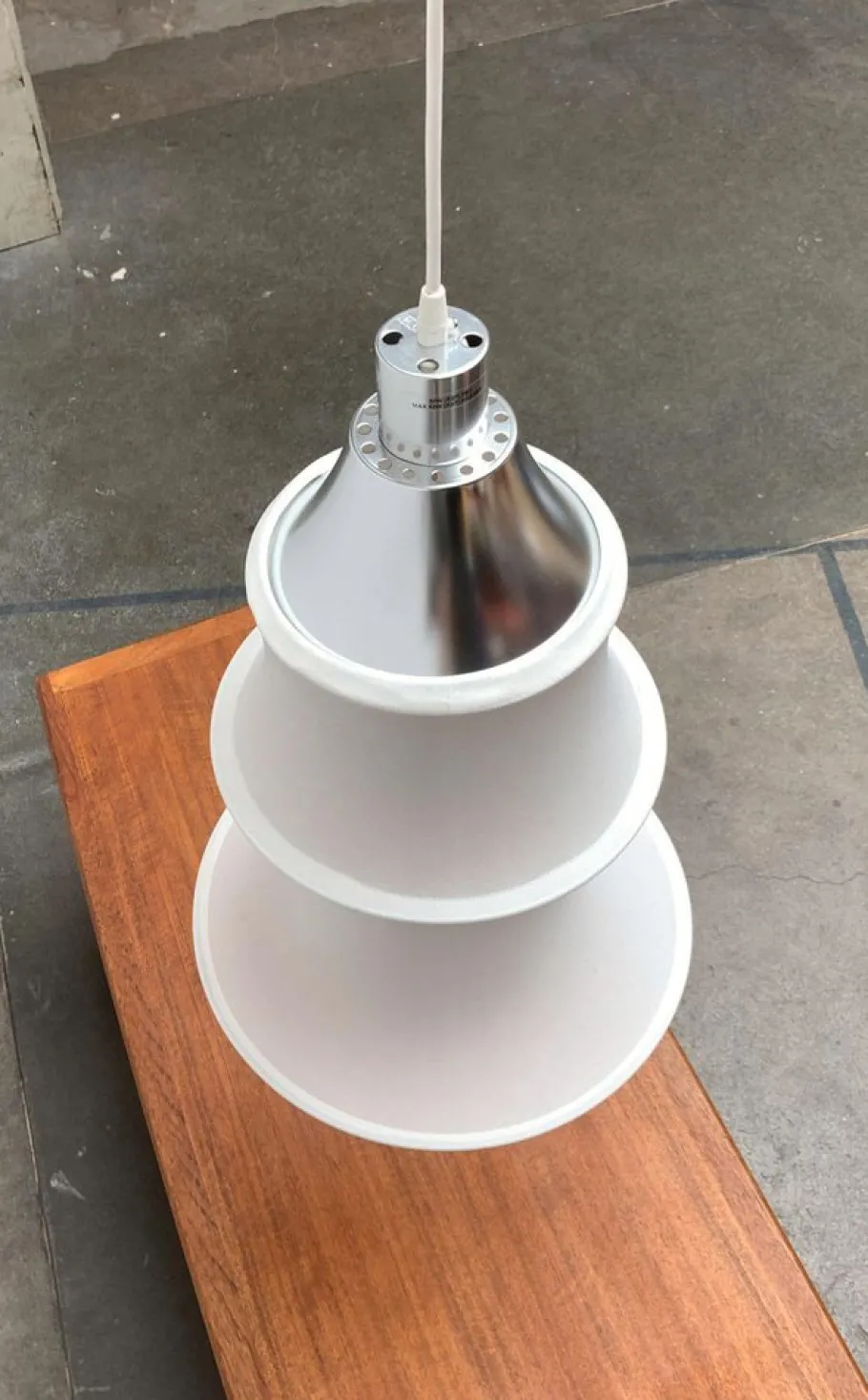 New Pamono Italian Model Falkland Pendant Lamp by Bruno Munari for Danese Milano