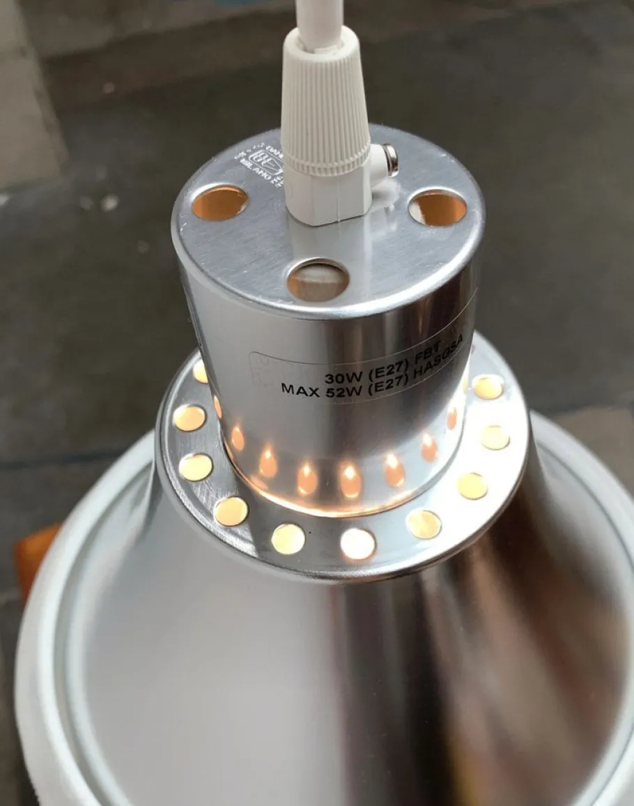 New Pamono Italian Model Falkland Pendant Lamp by Bruno Munari for Danese Milano