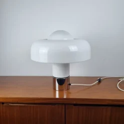 Discount Pamono Italian Modern Brumbury Table Lamp by Luigi Massoni for Guzzini, Italy, 1970s