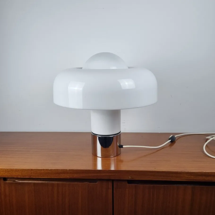 Discount Pamono Italian Modern Brumbury Table Lamp by Luigi Massoni for Guzzini, Italy, 1970s