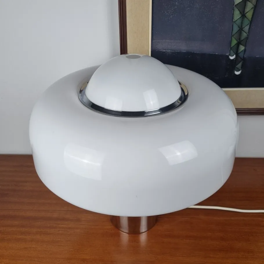 Discount Pamono Italian Modern Brumbury Table Lamp by Luigi Massoni for Guzzini, Italy, 1970s