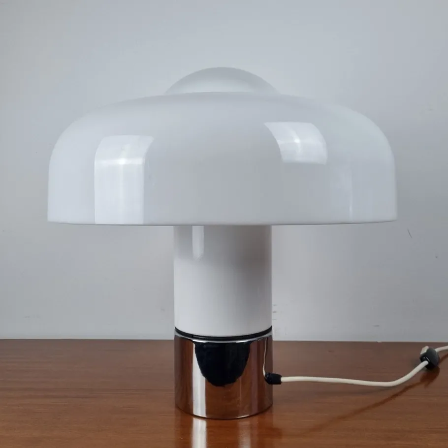 Discount Pamono Italian Modern Brumbury Table Lamp by Luigi Massoni for Guzzini, Italy, 1970s