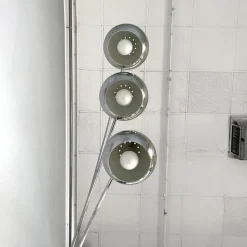 Clearance Pamono Italian Modern Chromed Metal Floor Lamp attributed to Goffredo Reggiani for Reggiani, 1970s