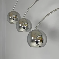 Clearance Pamono Italian Modern Chromed Metal Floor Lamp attributed to Goffredo Reggiani for Reggiani, 1970s