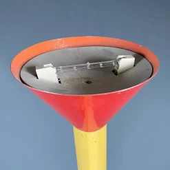 Online Pamono Italian Modern Colored Steel Callimaco Floor Lamp by Sottsass for Artemide, 1980s